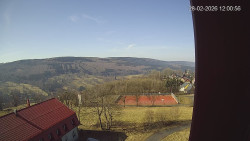 Panorama západ