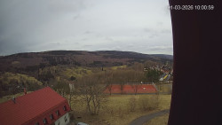 Panorama západ