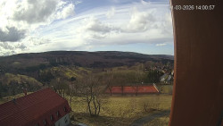 Panorama západ