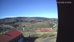 Panorama západ