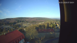 Panorama západ