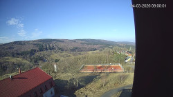 Panorama západ
