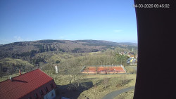 Panorama západ