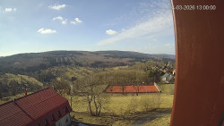 Panorama západ