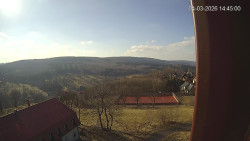 Panorama západ