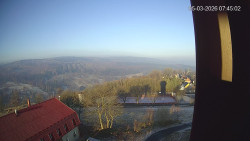 Panorama západ