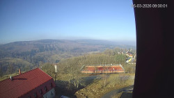 Panorama západ