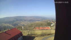 Panorama západ