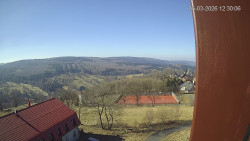 Panorama západ