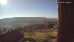 Panorama západ