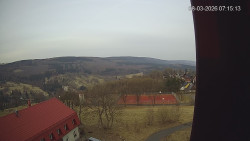 Panorama západ