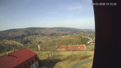 Panorama západ