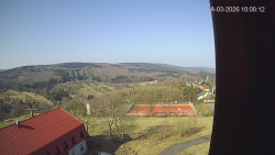 Panorama západ