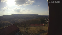 Panorama západ