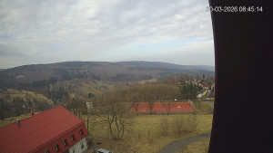 Město Hora Svaté Kateřiny - Panorama západ - 20.3.2026 v 08:45