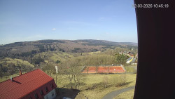 Panorama západ