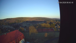 Panorama západ