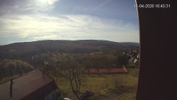 Panorama západ