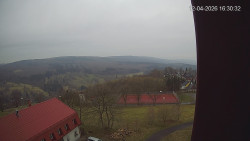 Panorama západ