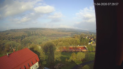 Panorama západ