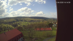 Panorama západ