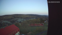 Panorama západ