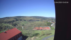 Panorama západ