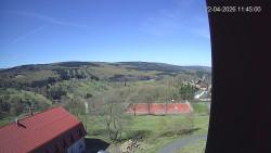 Panorama západ