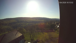 Panorama západ