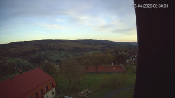 Panorama západ