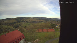 Panorama západ