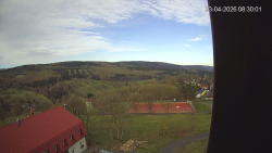 Panorama západ