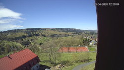 Panorama západ
