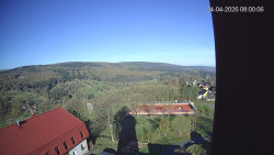 Panorama západ