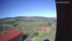 Panorama západ