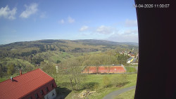 Panorama západ