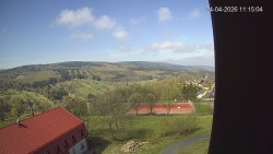 Panorama západ