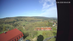 Panorama západ