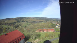 Panorama západ