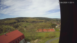 Panorama západ