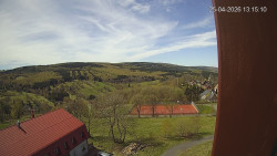 Panorama západ