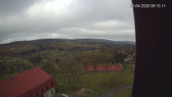 Panorama západ