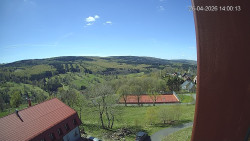 Panorama západ