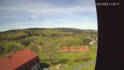 Panorama západ