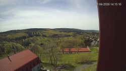 Panorama západ