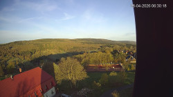 Panorama západ