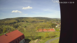 Panorama západ