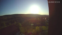 Panorama západ