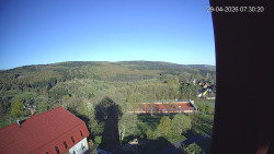 Panorama západ