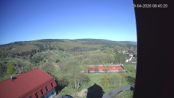 Panorama západ